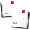 FRITZ!Mesh Set 1700 da 2 | Wi-Fi 7 fino a 3.600 Mbit/s | Copertura Wi-Fi per 3-5 stanze | Ideale per router Internet o modem per fibra ottica (ONT) | Configurazione semplice | Made in Europe