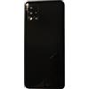 Generico Copri Batteria + lente + Biadesivo compatibile con SAMSUNG GALAXY A51 A515F A515 n.1 retro Posteriore Back Cover Scocca in plastica + biadesivo adesivo + lente con cornice (Nero)