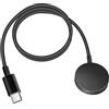INF Caricabatterie USB-C per Samsung Galaxy Watch 3/4/5/Active 1/Active 2, ricarica rapida e sicura tramite USB-C, per più modelli, 1 caricatore per orologio