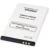 MOVE born to be tech Move Batteria SPECIFICA per BRONDI Amico Unico Liion 3.7V 950 mAh Sostiuisce Perfettamente: [Battery No.:W12] ATTENZIONE: Controllare Che Il CODICE Prodotto COINCIDA con Quello della B