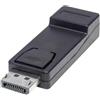 Manhattan 151993 Adattatore DisplayPort DP Maschio HDMI Femmina Nero