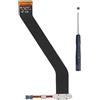 Giffonque Flat Flex Cavo Connecttore Carica di ricarica Micro USB per Samsung Galaxy Tab 3 10.1 P5200 P5210