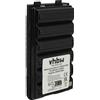 vhbw batteria compatibile con Yaesu Vertex VX-420, VX-427, VX800, VX420, VX-800, VX-417, VX-800U, VX-424 radio (1800mAh, 7,2V, NiMH)