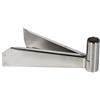 Glomex - Staffa per Testa d'Albero in Acciaio Inox (16cm), Modello V9123 - Per Antenne TV Avior/Talitha/Altair, Fissaggio Robusto, Per barche a vela, motore, gommoni, yacht - Montaggio Verticale