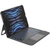 Belkin Everyday Custodia per iPad con Tastiera Retroilluminata, Controllo Multi-Touch, Memoria Magnetica Apple Pencil QWERTY, Tasti multimediali per iPad Air 10.9 e iPad Pro 11