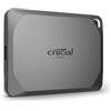 Crucial X9 Pro 1 TB USB tipo-C 3.2 Gen 2 [3.1 Gen 2] Grigio (Crucial X9 Pro - SSD - encrypted - 1 TB - external [portable] - USB 3.2 Gen 2 [USB-C connector] - 256-bit AES)