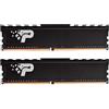 Patriot Memory Serie Signature Premium Kit di Memoria RAM DDR4 2666 MHz PC4-21300 16GB (2x8GB) C19