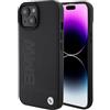 CG MOBILE BMW BMHMP15SSLLBK - Cover rigida per iPhone 15 6,1, colore: Nero