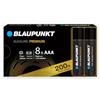 BLAUPUNKT AAA batterie alcaline PREMIUM, confezione da 8, per controller per videogiochi e giocattoli, LR03BPR/8CB