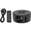 Elprico Mini Videoproiettore, Proiettore LED Tascabile TFT LCD Phone Stessa Funzione Schermo, Proiettore Cinematografico Home Theater