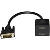 Link LKADAT02 Cavo Splitter DVI 24+1, Maschio a 2 x HDMI, Femmina