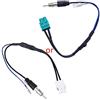 Diarypiece FAKRA - Cavo convertitore adattatore antenna radio RF con amplificatore per RNS510/RCD510/310/Golf/MK5/MK6/PassatB6/B7/Tiguan