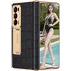 TECSHINE Custodia per Honor Magic V2, Custodia per Cellulare, Cover per Telefono in Pelle per Honor Magic V 2