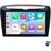 LiteGauge Autoradio stereo da 9per LANCIA Ypsilon 2012-2020 con Carplay wireless/Android Auto HD Touch Screen Navigazione GPS Android WiFi Bluetooth FM/RDS Mirror Link EQ SWC Teleca (c, 4 CORE 2+32G)