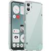 TINGYR Cover Compatibile con Nothing Cmf Phone 1, Custodia Protettiva AntiGraffio Crystal Clear TPU+Acrilico, Custodia Cover Compatibile con Nothing Cmf Phone 1.(Trasparente)