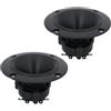 ZBIianxer 2 pezzi 98 MM tweeter piezoelettrico altoparlante tweeter ceramica piezo altoparlanti alti 75-150 watt 4-8 ohm