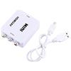 Yosoo Health Gear Convertitore HDMIAV, HDMI to RCA, Adattatore da 1080P RCA a HDMI, Convertitore di Segnale CVBS Composito Video Mini con Cavo di Ricarica USB per TV PC Laptop,