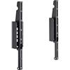 Meliconi Space System FLAT 1 Maxi - Supporto universale, colore: Nero