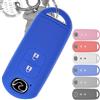 mt key Custodia morbida Custodia protettiva Keyless Blue per Mazda 2 3 6 CX-3 CX-5 MX-5 2 pulsanti