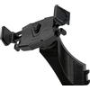 craVeDRIVE Supporto per cellulare da auto 10x10x10cm compatibile con Dacia, iPhone 12, Samsung Galaxy S21, Huawei P40 - Nero - Supporto per telefono da auto - Supporto per cellulare per auto