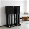RAJYQODIS supporto casse audio, supporto per casse acustiche sostiene altoparlanti da scaffale, altoparlanti satellite e altoparlanti di grandi dimensioni, per altoparlanti con un carico fino a 40 kg (50cm)