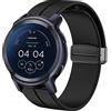 Blueshaweu Cinturino Compatibile con Moto Watch 100, Morbido Silicone Dual Magnetico Regolabile Bracciali Compatibile con Moto Watch 100