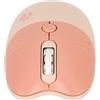 Naroote Mouse Senza Fili del Gatto Sveglio, Mouse Senza Fili 2.4G con Funzione Muta per la Casa 'ufficio e Donne (Colore del tè al Latte)