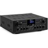Power Dynamics Amplificatore 2x100 W Bluetooth, Radio Fm, Regolazione volume separati.