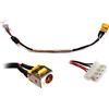 CLICK HELP Connettore di Alimentazione DC Power Jack Compatibile per Acer PJ6930 Aspire 6530 6530G 6930 6930G 6930ZG (17 cm)