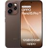 OPPO Reno15 Pro 5G Smartphone Android, 12+512GB, Display AMOLED 6.32, Fotocamera Ultra-Chiara 200MP, Video 4K HDR, 6200mAh, MediaTek Dimensity 8450, con Caricatore 80W SUPERVOOC, Dusk Black