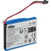 vhbw batteria compatibile con Mitac Mio Moov 330, 310, 360, 350, 301, 300, 300u, 370, 360u navigatore GPS (750mAh, 3,7V, Li-Ion)
