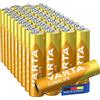 Varta Longlife AAA Micro 40 Batterie in Confezione Tray, Longlife AAA