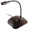 NGS MS115 - Microfono da Tavolo con Angolazione Regolabile e Tasto Mute per Laptop/PC, Connessione Jack 3.5mm