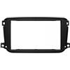 DISCORAMA KIT MASCHERINA MONTAGGIO AUTORADIO AFTERMARKET 2DIN COMPATIBILE SMART FORTWO 2010-2015 NERA