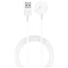 Plyisty Caricabatterie Magnetico per Smartwatch Emporio Armani ART5001/ART5002/ART5003/ART5004/ART5005, Caricatore per Orologio USB 5V, 3,3 Piedi (WHITE)