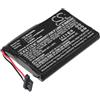 TECHTEK Batteria 1250mAh compatibile con [Mitac] Mio 138, Mio 268, 268 Plus, 269, 269 Plus, C310, C310x, C510, C510e, C710
