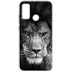 Mixroom - Cover Custodia Back case In TPU Silicone Morbido Per SAMSUNG GALAXY M31 Fantasia Leone cromato N788