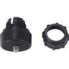 NovelGoal 1/4 Vite a 17mm Testa A Sfera Interfaccia Giunto Adattatore Plastica per DV Macchina Fotografica Auto Montaggio Treppiede Monitor GPS Supporto Staffa