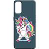 Mixroom - Cover Custodia Back case In TPU Silicone Morbida Per OPPO A80 5G Fantasia Danza di unicorno N1077