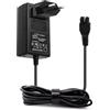 Oxiiert Adattatore 2 Pin 12,6 V 3 A AC/DC compatibile con il robot pulitore piscina Bubot 300P AI0P senza fili per aspirapolvere piscina, cavo di alimentazione e caricatore
