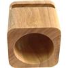 Generic Supporto per telefono con amplificatore audio, supporto per telefono in legno massello Novità porta cellulare universale portatile da 6'' o sotto la scrivania per l'home office