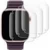 savvies Pellicola Protettiva per Apple Watch Series 10 (42 mm) | 4 Pezzi Chiara Protezione Schermo Made in Germany Full-Cover 3D Curvo Copertura Completa