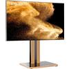 FITUEYES Design Supporto TV da Pavimento per TV da 43-78 Pollici Regolazione in Altezza Supporto TV da Terra Portata Massima 60 kg Serie Cantor
