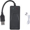Yanmis Modem Dati USB, Doppia Porta RJ11 Modem Fax USB Modem Fax per Computer Portatile Modem Esterno USB 56K per 98/2000/XP/Vista