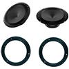 Superauto hi-fi Audison AP 6.5 coppia di woofer 165mm, potenza RMS 70W a 4 Ohm set adattatori altoparlanti per MERCEDES Classe A (W169) dal 2006 al 2012 Predisposizione Anteriore