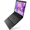 Lenovo, Pc Portatile Notebook, Display FHD da 15,6, cpu Intel N4500, Ram 16Gb, SSD M2 500Gb, Windows 11, Computer Portatile Pronto all'uso