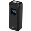 SEIAIYG Custodia Compatibile con Anker Prime Power Bank 26250mAh 300W A110A, Cover Protettiva in Silicone - Antishock & Antiscivolo, Nero