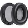 Voarmaks Cuscinetti di ricambio Lagoon con design a scatto, compatibili con cuffie Beyerdynamic Lagoon ANC, pelle proteica e memory foam a rimbalzo lento per un comfort premium (nero)