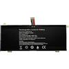 Backupower Batteria di ricambio compatibile con 4588105-2S 40071698 Dynabook Satellite Pro C50-H-112 7,6 V 45,6 Wh/6000 mAh