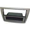 MasterLine Mascherina autoradio 1 DIN con cassetto rimovibile GRIGIO LUCIDO. Vedi la sez. DESCRIZIONE per compatibilità veicoli.